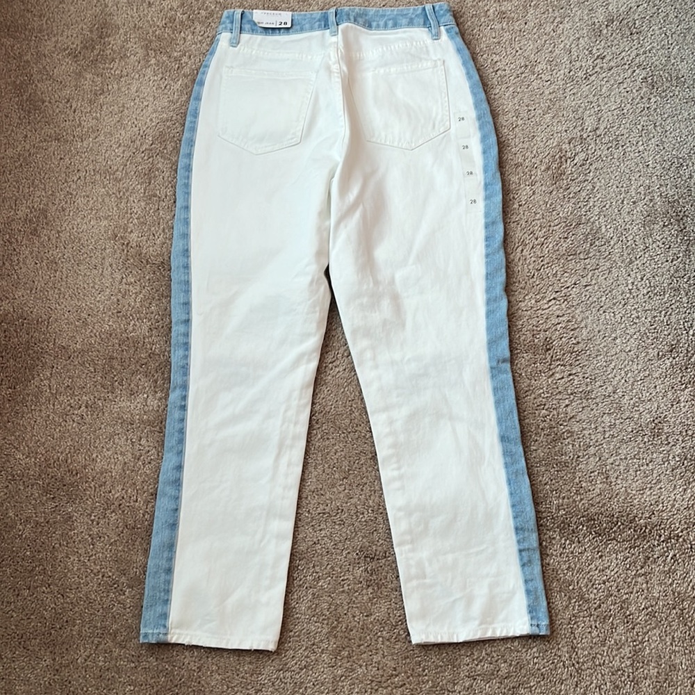 NWT PacSun Distressed Freeze Pop Mom Jeans - Picture 8 of 13